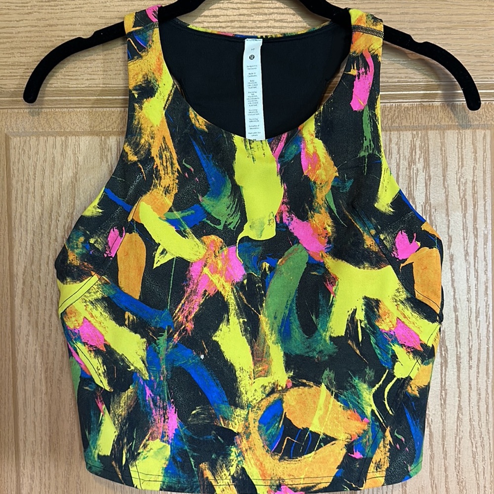Lululemon Athletics Invigorate Train Tank bra top EEUC - Picture 4 of 5